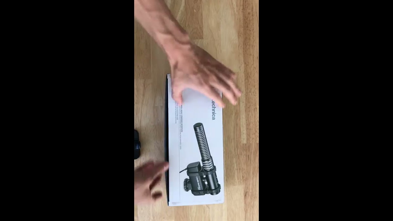 Unboxing the Audio-Technica AT8024 Stereo/Mono Camera-Mount Microphone