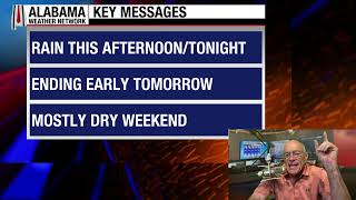 AWN Friday 5/1/26 Morning Statewide Forecast Update from James Spann