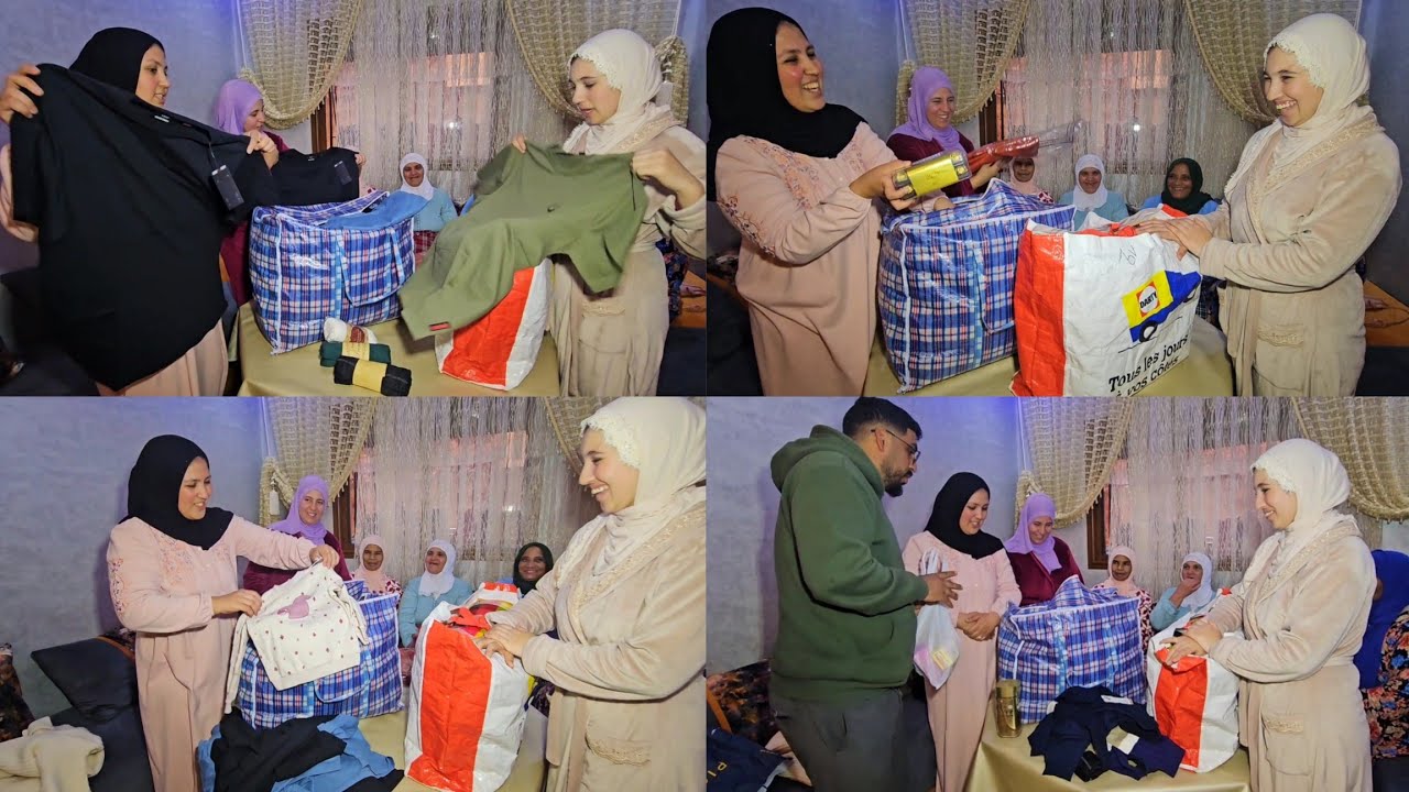 وصلونا اكبر كادويات🎁 من الجالية هدشي ليلقنا فيهم صدمنا فرحتنا🤫كانت قداش