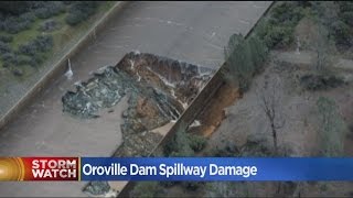 Hole In Oroville Dam Spillway Grows As Officials Plan Next Move