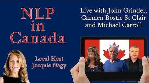 Going LIVE with Michael Carroll, NLP Master Trainer -Fri Sept 4, @9am Central [7am Pac, 8am Mtn]