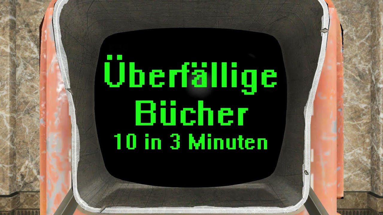Fallout 4 Guide Uberfallige Bucher 10 In 3 Minuten Youtube