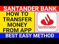 how to transfer money from santander to another bank online | santander bank money transfer