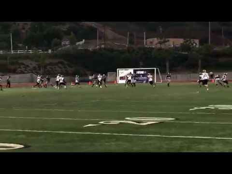 Lane takes it to the 30 on the kickoff