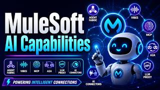 MuleSoft with AI Capabilities 2026 | Agent Fabric, MCP, A2A, Omni Gateway, LLM Proxy & Vibes