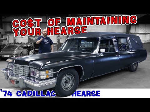 Why would someone buy a hearse?!? CAR WIZARD shows a modded &rsquo;74 Cadillac Miller-Meteor