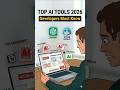 Top AI Tools That Make Coding 10x Faster #shorts #shortsfeed #it