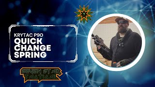 Krytac P90 Quick Change Spring Tutorial