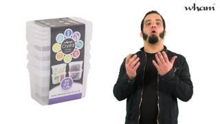 Wham Crystal Storage Box Range with Jesse McClure