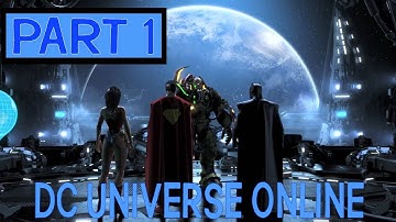DC Universe Online (PS4): Character Creation - Part 1