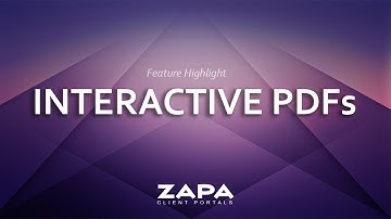 Feature Highlight - PDFs