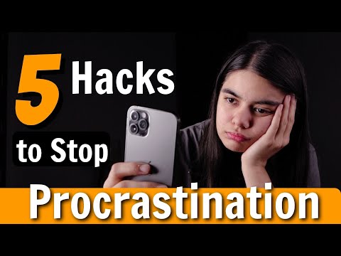 Why do you Procrastinate? 5 Steps to BEAT IT.