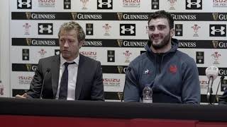 Fabien Galthié et Charles Ollivon en conférence de presse | Tournoi des Six Nations