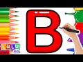 🎨 How To Draw An Alphabet | LuLu Draw 🎨 SUPER Easy Drawing For Kids ✍️