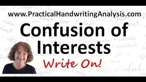 Identify Confusion of Interests in handwriting (Graphology)- Personality from Handwriting Signature