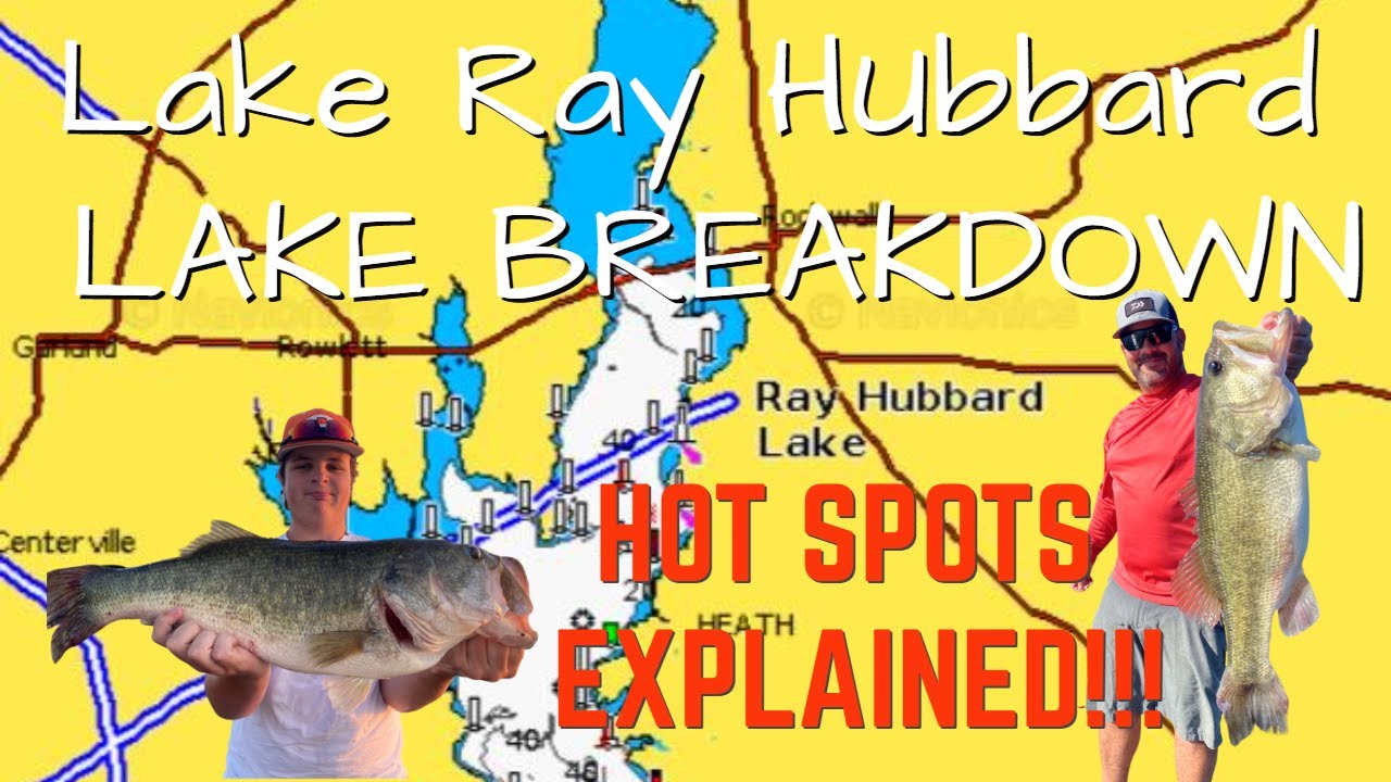 Lake Ray Hubbard - LAKE BREAKDOWN - FIND FISH FAST!!! - Bass Fishing 