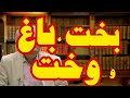 بخت و باغ و وخت   