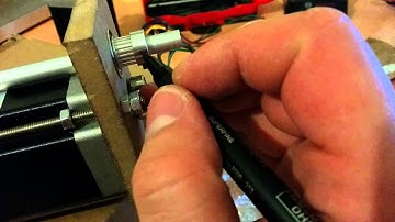 DIY CNC Belt drive motor mount with gear reduction for Y Axis