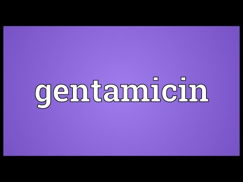 Video: Gentamicin-AKOS - Instructions For Using The Ointment, Price, Reviews, Analogues