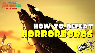How to defeat HORRORBOROS in Salmon Run (Splatoon 3)