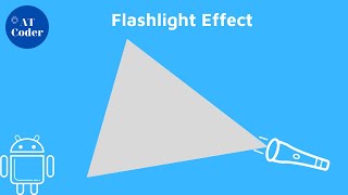 Ẩn hiện mật khẩu với hiệu ứng đèn pin - Flashlight Effect - Android Studio screenshot 1
