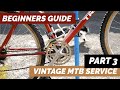 A Beginners Guide Part 3:  The Build: How To Service A Vintage Mountain Bike - 1992 Trek 7000