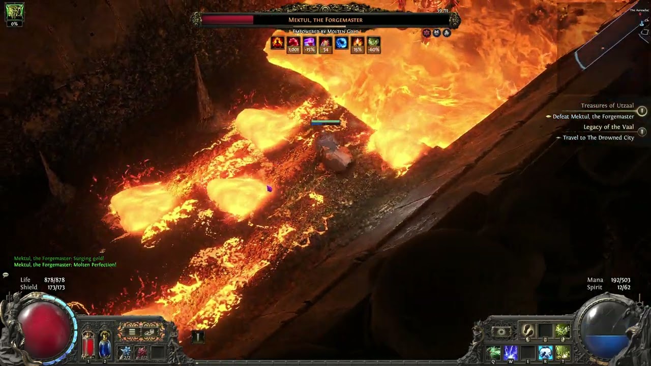 Oracle Plant Druid - Mektul, The Forgemaster Boss Fight