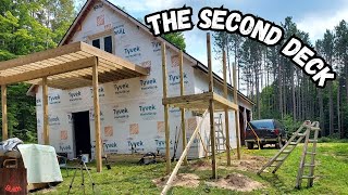 Building A Deck Part 2! The Second Deck