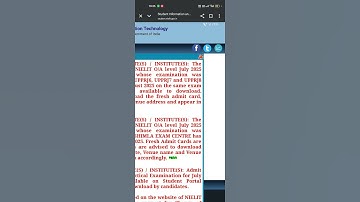 O Level Admit Card 2025 Download Kaise Kare | NIELIT Student Portal Guide