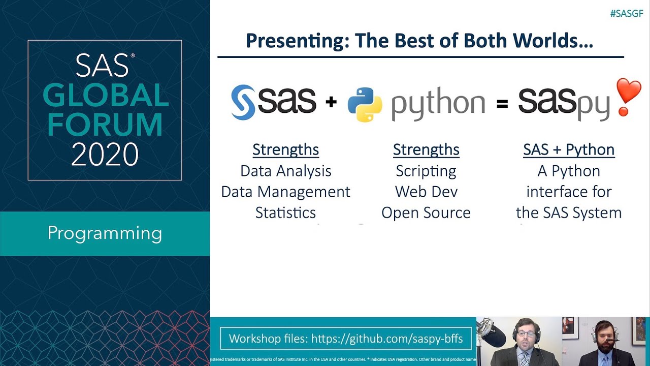 Using SAS in Python Applications With SASPy and Open Source Tools