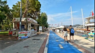 Walking in Turkey 🇹🇷 Fethiye Port in Autumn 2020