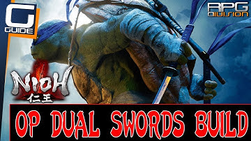 NIOH - OP DUAL SWORDS EARLY GAME BUILD