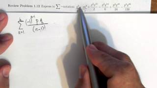 Math 2000 Review 1.12