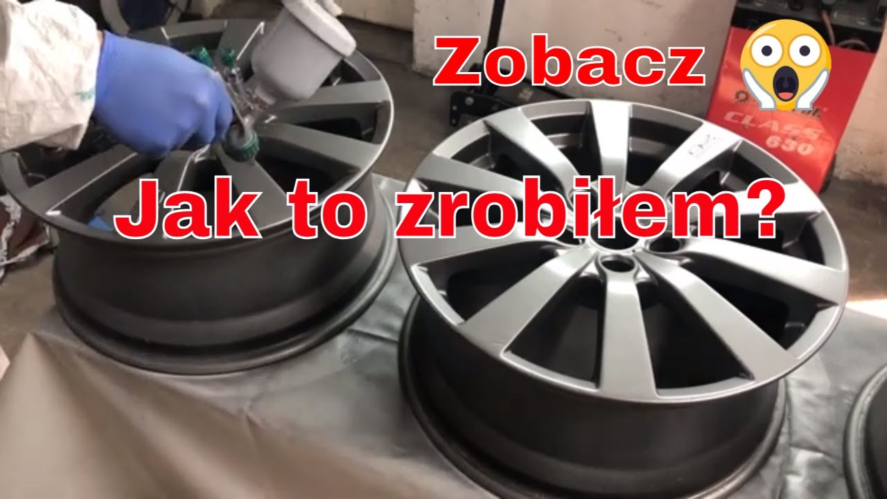 Renowacja naprawa malowanie lakierowanie felg aluminiowych.