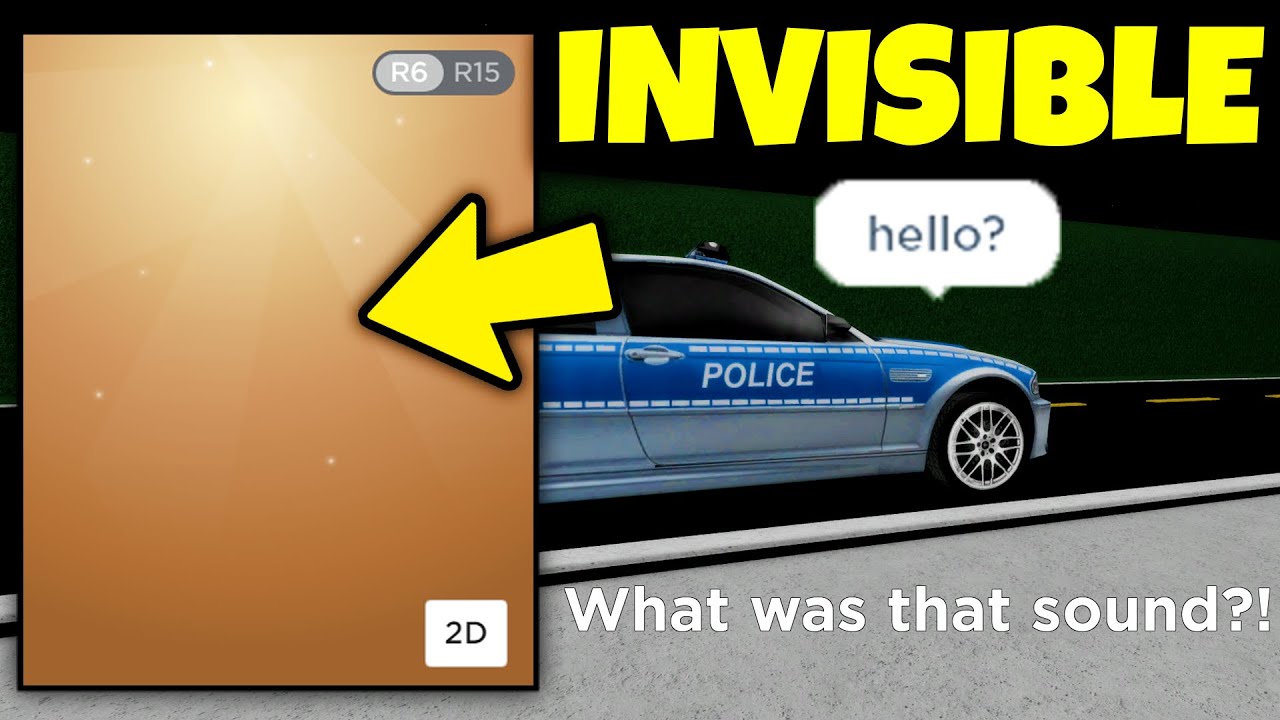 THIS ROBLOX AVATAR MAKES YOU 100% INVISIBLE.. - YouTube