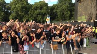 Video thumbnail of "Crowd singing Bohemian Rhapsody - Before Green Day concert 01/07/17. Hyde Park, London."