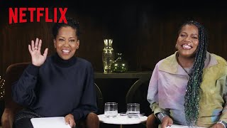 Regina King & Reina King Take The Best Friend Challenge | Shirley | Netflix