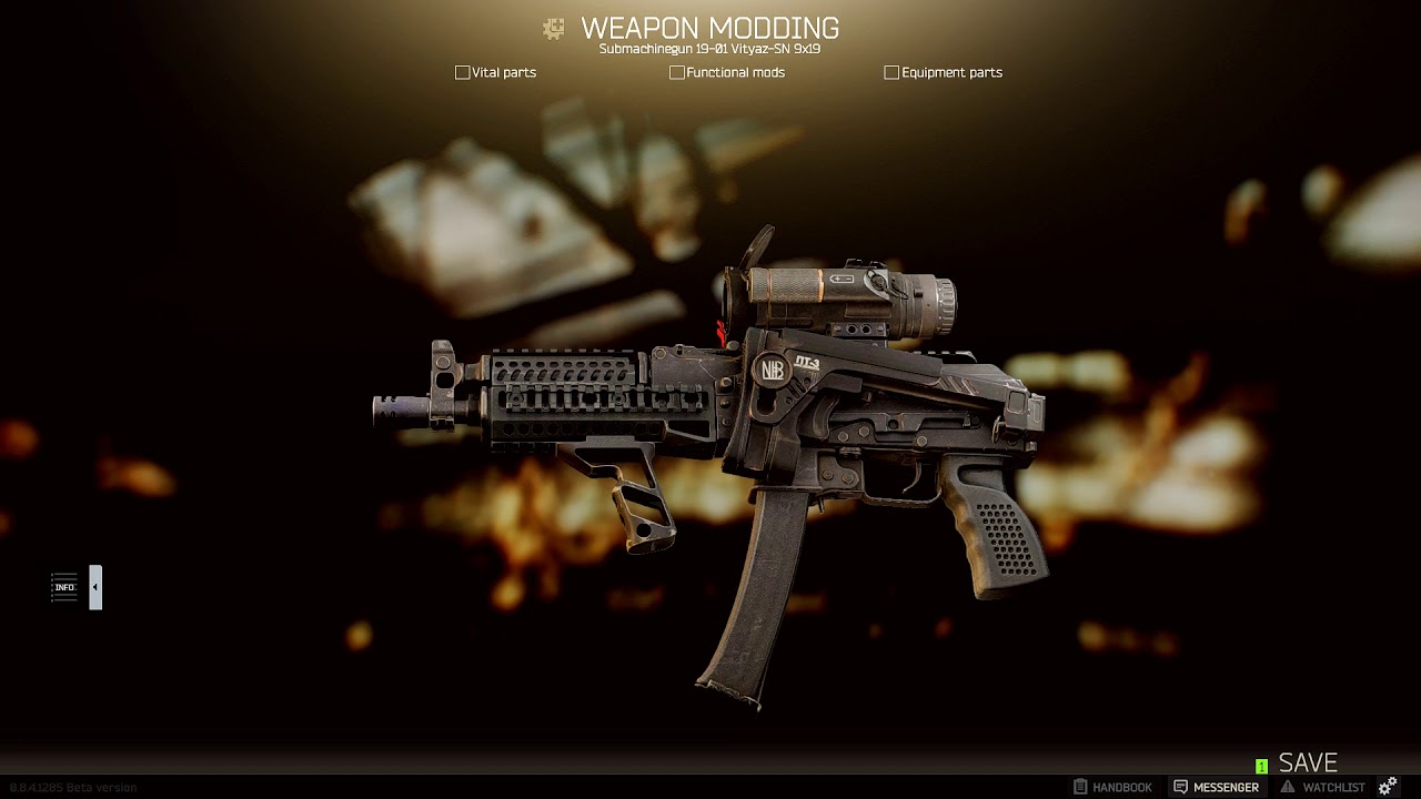 Escape From Tarkov Gamma glitching with Alpha and Beta Containers