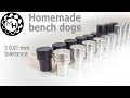I made Precision Bench Dogs