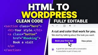 From AI-made HTML to WordPress, step by step | Course trailer (Spectra, 5.5 h)