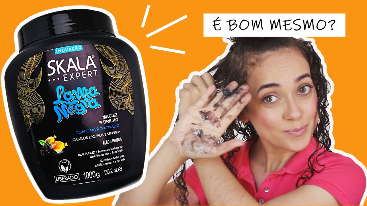 TESTEI LAMA NEGRA COMO CREME DE PENTEAR