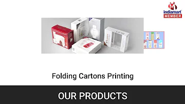 Carton Boxes And Promotional Calendar by Sri Creative Printers, Hyderabad
