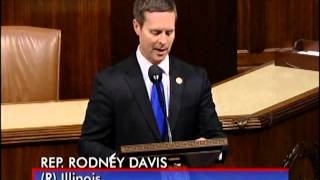 Rep. Rodney Davis (R-IL) on the 41st Anniversary of Roe v. Wade