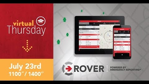 Virtual Thursday 2020-8: "Rover - Basics and Set-up"