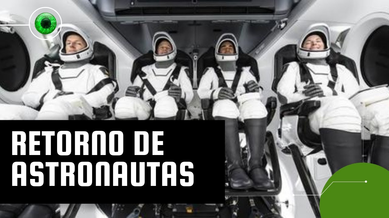 Crew-3: veja como foi o retorno dos astronautas à Terra - YouTube
