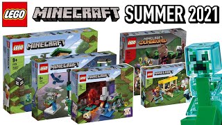 LEGO Minecraft 2021 Summer Sets OFFICIALLY Revealed
