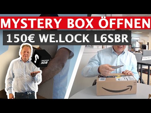 Mystery Shopping bei Amazon - Unboxing WE.LOCK L6SBR digitaler Schliesszylinder mit Fingerprint