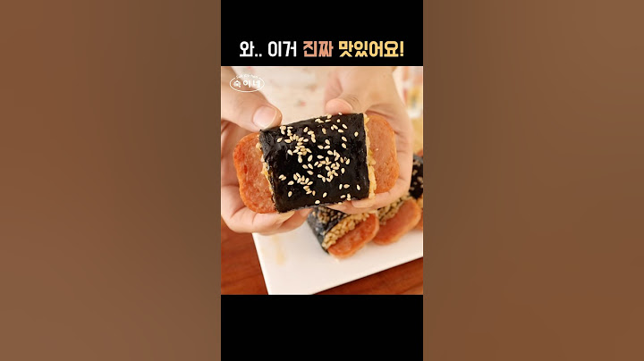 김밥을 이렇게 말면 눈이 띠용