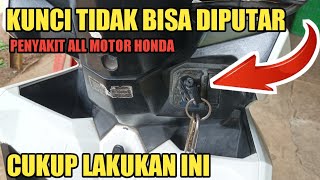 Cara Mudah mengatasi kunci Kontak Vario yang Macet