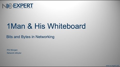 Bits & Bytes in Networking